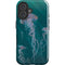 Blue Jellyfish by Vincent Hie iPhone 16 Impact Case