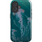 Blue Jellyfish by Vincent Hie iPhone 16 Magsafe Impact Case