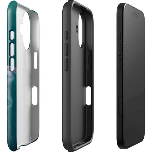 Blue Jellyfish by Vincent Hie iPhone 16 Plus Impact Case