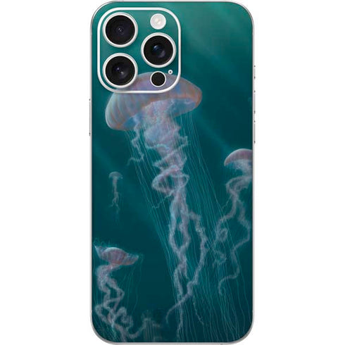 Blue Jellyfish by Vincent Hie iPhone 16 Pro Max Skin