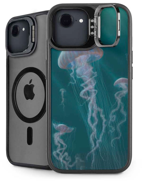 Blue Jellyfish by Vincent Hie iPhone 16e Kickstand Case