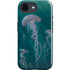 Blue Jellyfish by Vincent Hie iPhone 16e Impact Case