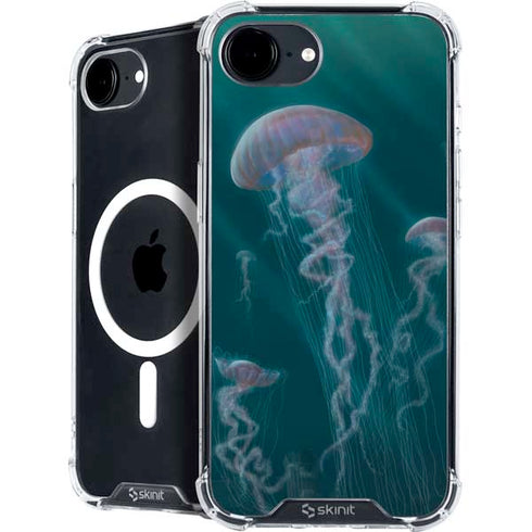 Blue Jellyfish by Vincent Hie iPhone 16e MagSafe Case
