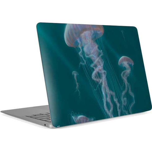 Blue Jellyfish by Vincent Hie Apple MacBook Air Skin