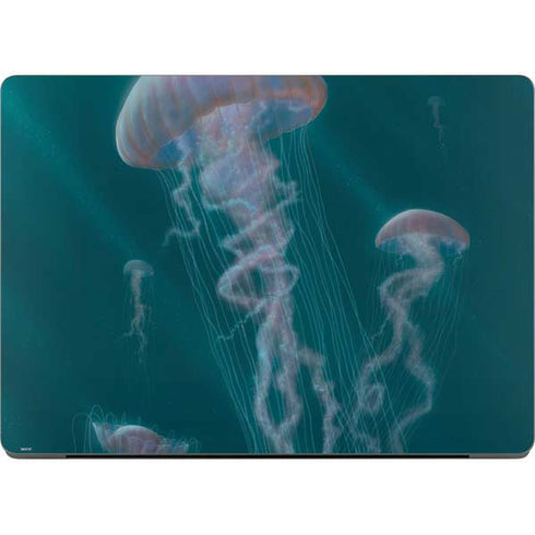 Blue Jellyfish by Vincent Hie Apple MacBook Pro 14-inch Skin