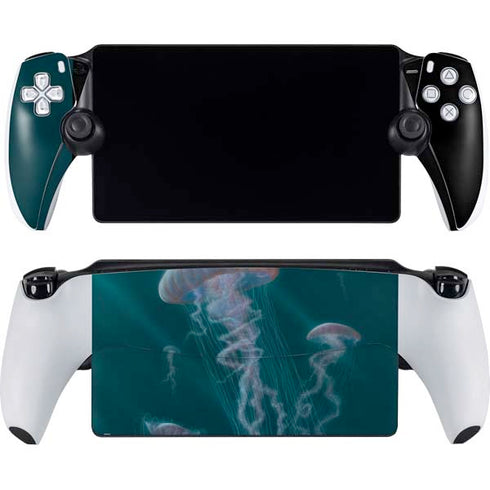Blue Jellyfish by Vincent Hie PlayStation Portal Remote Player Skin