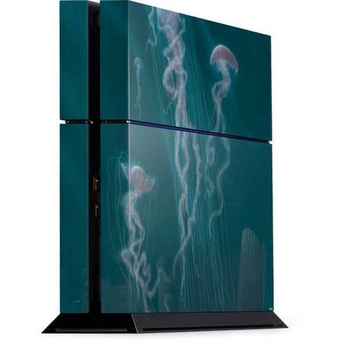 Blue Jellyfish by Vincent Hie PlayStation PS4 Skins