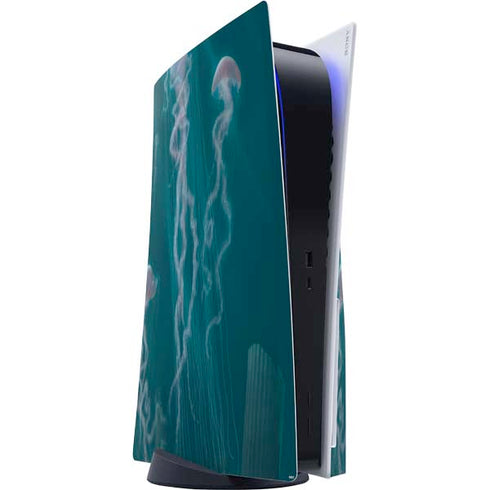 Blue Jellyfish by Vincent Hie PlayStation PS5 Skins