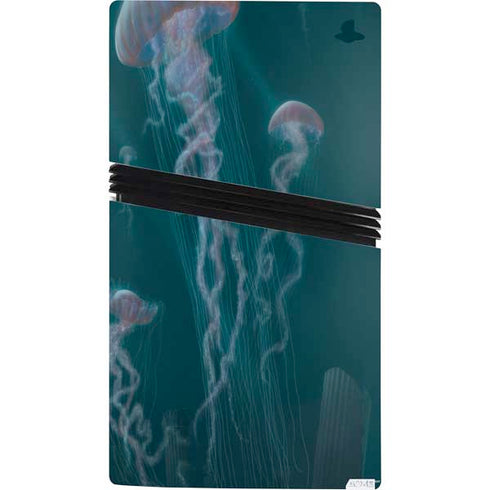 Blue Jellyfish by Vincent Hie PS5 Pro Bundle Skin