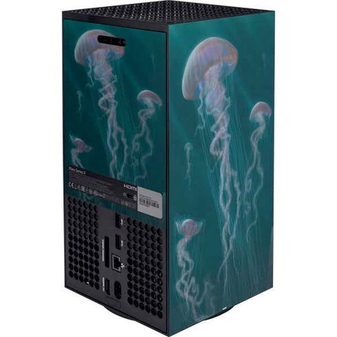 Vincent Hie Blue Jellyfish Xbox Series X Bundle Skin