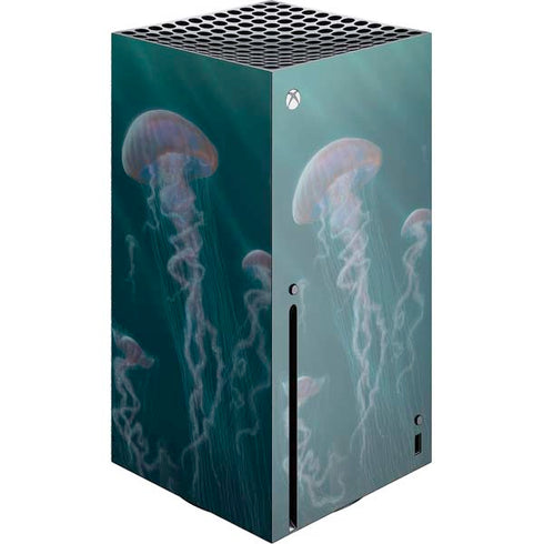 Blue Jellyfish by Vincent Hie Xbox Series X Skins