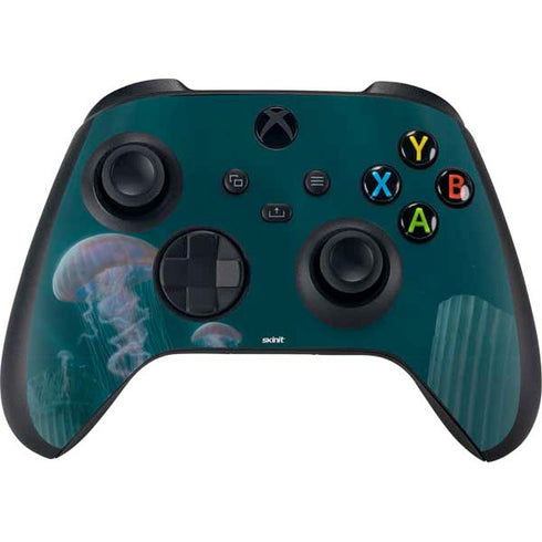 Blue Jellyfish by Vincent Hie Xbox Series X Skins