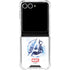 Marvel Avengers Blue Logo Galaxy Z Flip7 Clear Case