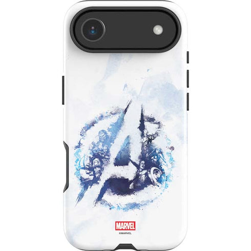Marvel Avengers Blue Logo iPhone 17 Air Impact Case