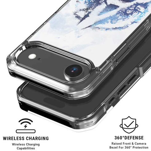 Marvel Avengers Blue Logo iPhone 17 Air MagSafe Case