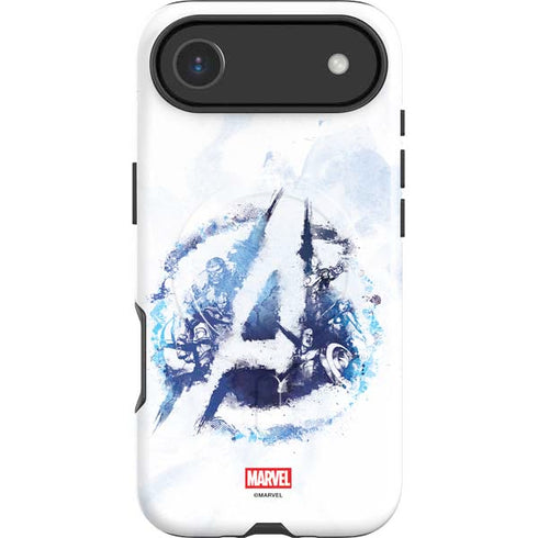Marvel Avengers Blue Logo iPhone 17 Air Magsafe Impact Case