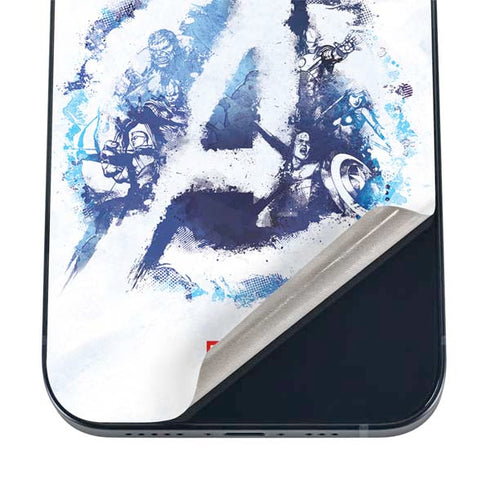 Marvel Avengers Blue Logo iPhone 17 Air Skin