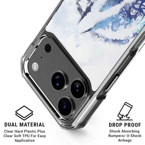 Marvel Avengers Blue Logo iPhone 17 Pro MagSafe Case