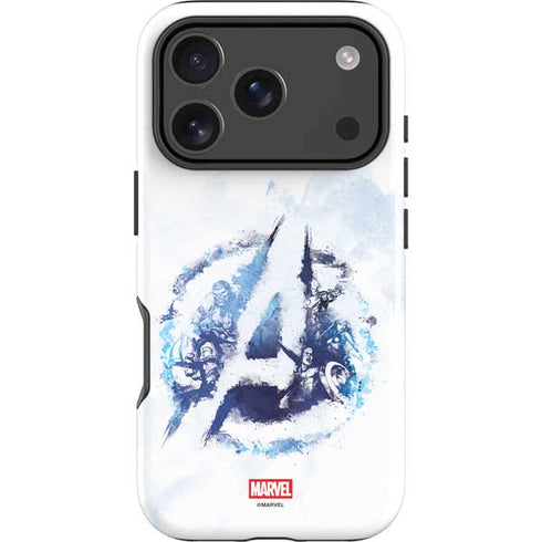 Marvel Avengers Blue Logo iPhone 17 Pro Max Impact Case