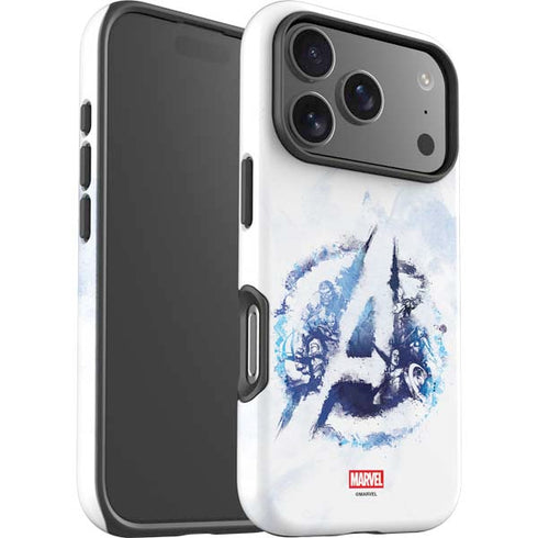 Marvel Avengers Blue Logo iPhone 17 Pro Max Impact Case