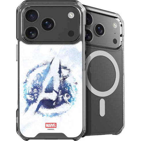 Marvel Avengers Blue Logo iPhone 17 Pro Max MagSafe Case