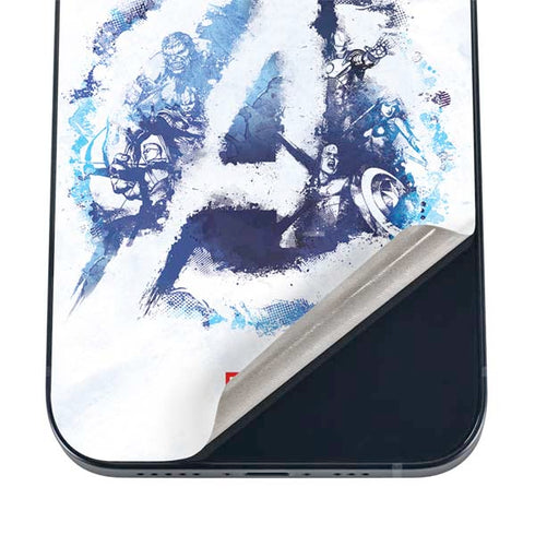 Marvel Avengers Blue Logo iPhone 17 Pro Max Skin