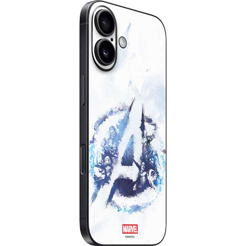 Marvel Avengers Blue Logo iPhone 17 Skin
