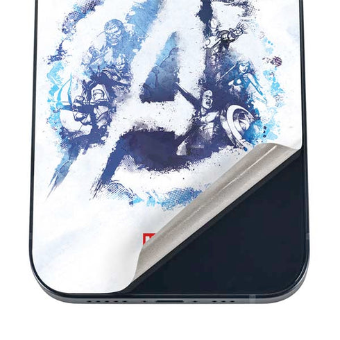 Marvel Avengers Blue Logo iPhone 17 Skin