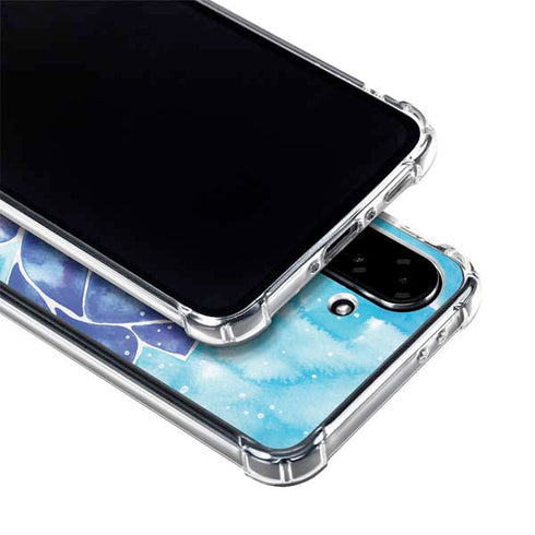Blue Lotus by Cat Coq Galaxy A36 5G Clear Case