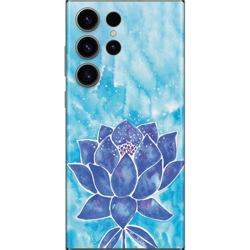 Blue Lotus by Cat Coq Galaxy Skins