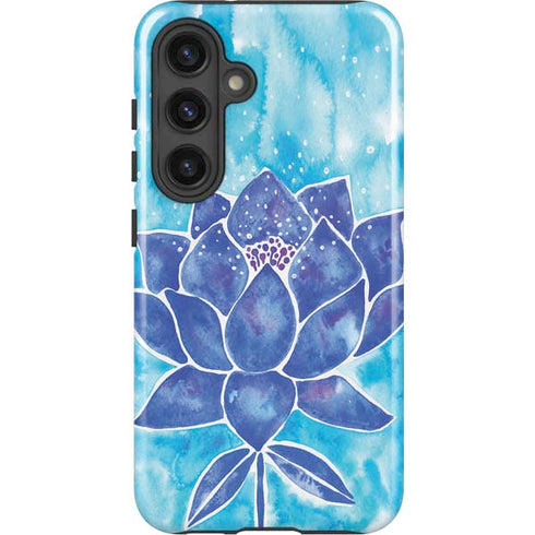 Blue Lotus by Cat Coq Galaxy S25 Impact Case