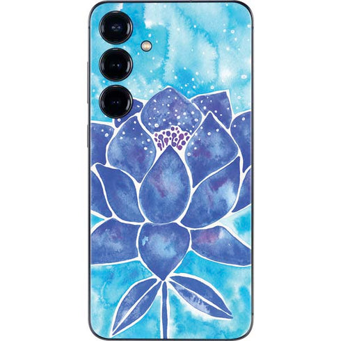 Blue Lotus by Cat Coq Galaxy S24 Plus Skin