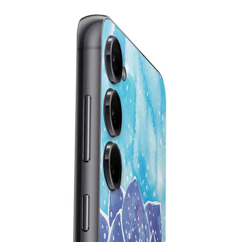Blue Lotus by Cat Coq Galaxy S25 Plus Skin