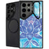 Blue Lotus by Cat Coq Galaxy Cases