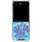 Blue Lotus by Cat Coq Galaxy Z Flip6 Clear Case