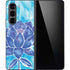 Blue Lotus by Cat Coq Galaxy Z Fold5 5G Skin