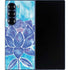 Blue Lotus by Cat Coq Galaxy Z Fold6 Skin