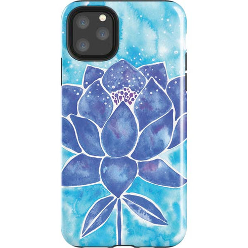 Blue Lotus by Cat Coq iPhone Cases