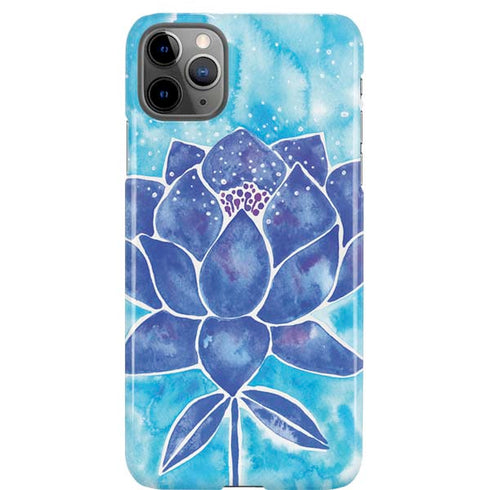 Blue Lotus by Cat Coq iPhone Cases