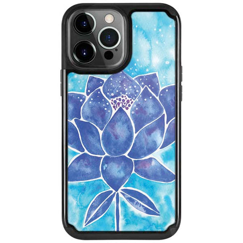 Blue Lotus by Cat Coq iPhone Cases
