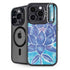 Blue Lotus by Cat Coq iPhone 14 Pro Kickstand Case