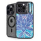 Blue Lotus by Cat Coq iPhone 14 Pro Max Kickstand Case