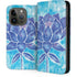 Blue Lotus by Cat Coq iPhone 15 Pro Folio Case