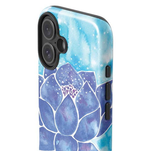 Blue Lotus by Cat Coq iPhone 16 Impact Case