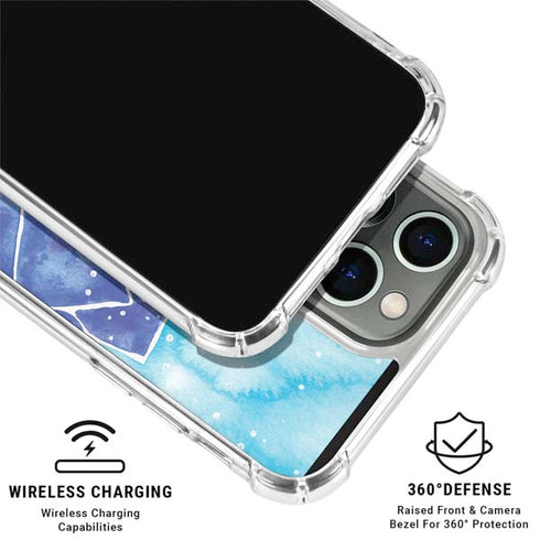Blue Lotus by Cat Coq iPhone 16 Pro Clear Case
