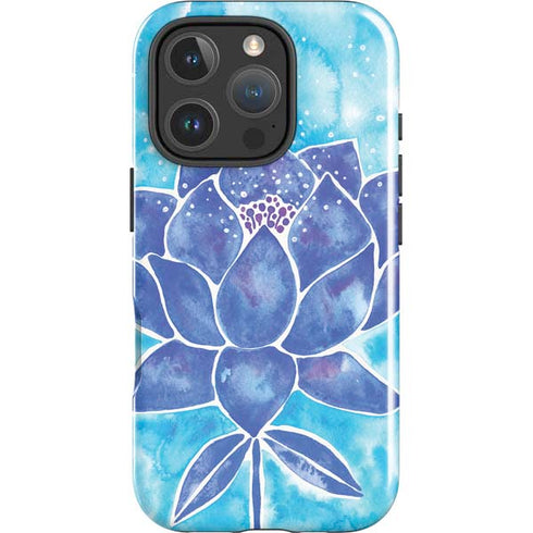 Blue Lotus by Cat Coq iPhone 16 Pro Impact Case