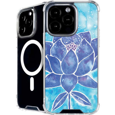Blue Lotus by Cat Coq iPhone 16 Pro MagSafe Case