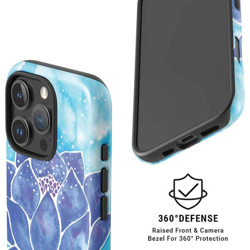 Blue Lotus by Cat Coq iPhone 16 Pro Magsafe Impact Case