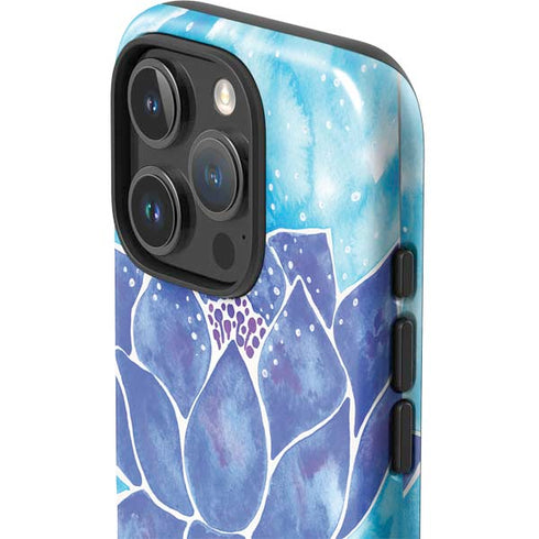 Blue Lotus by Cat Coq iPhone 16 Pro Max Impact Case