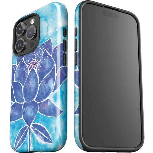 Blue Lotus by Cat Coq iPhone 16 Pro Max Impact Case